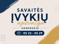 Savaitės įvykių apžvalga Ukmergėje