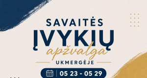 Savaitės įvykių apžvalga Ukmergėje