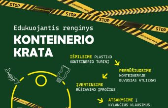 Kviečiame į socialinį eksperimentą „Konteinerio krata” Ukmergėje