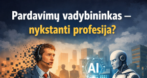 Pardavimų vadybininkas – nykstanti profesija?