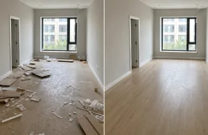 Ką iš tikrųjų reiškia postatybinis valymas ir kodėl šluota čia nepadės