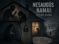 Nesaugūs namai: tylos kaina