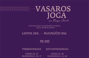 Kviečia į nemokamus jogos užsiėmimus Sveikatos parke