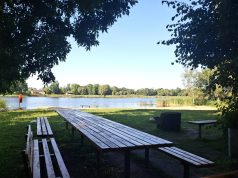 Siesikų seniūnija kviečia į atnaujintą poilsio erdvę prie Siesikų ežero