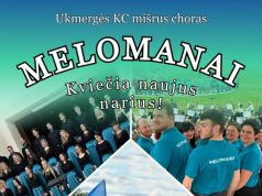 Ukmergės kultūros centro choras „Melomanai“ kviečia naujus narius
