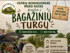 Veprių bendruomenė kviečia į bagažinių turgų: daiktams – antras gyvenimas, bendruomenei – smagus susitikimas