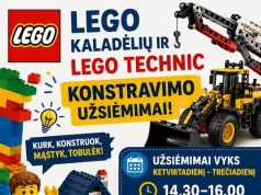 Ukmergėje vaikai kviečiami į LEGO konstravimo užsiėmimus