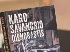 Bibliotekoje pristatytas „Karo savanorio dienoraštis“
