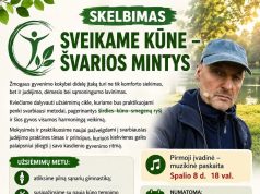 Sližių krašto bendruomenė kviečia į nemokamą užsiėmimų ciklą „Sveikame kūne – švarios mintys“