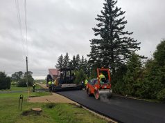 Lyduokiuose tęsiami Butkiškių gatvės atnaujinimo darbai