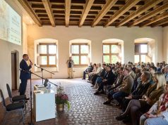Siesikų pilyje pristatyta restauruota sienų tapyba ir jos išsaugojimo istorija