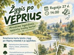Vepriuose vyks žygis, kviečiantis atrasti miestelio istoriją ir apylinkes