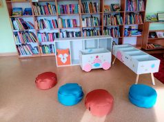 Taujėnų bibliotekoje kuriamas skaitymo kampelis vaikams