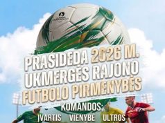 Ukmergėje prasideda 2026 metų rajono futbolo pirmenybės