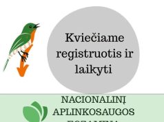 Gyventojai kviečiami pasitikrinti žinias Nacionaliniame aplinkosaugos egzamine