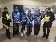 Ukmergės policijos pareigūnai priminė gyventojams atšvaitų svarbą